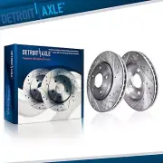 300mm FRONT DRILLED & SLOTTED Brake Rotors for 2012 2013 2014 - 2016 Honda CR-V (for: Honda)