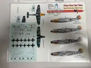 NEW Vtg EagleCals EC#51 Major Hans Assi Hahn War Model Airplane 1/72 Decal (KE3)