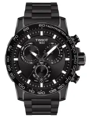 [Tissot] Supersport Chrono T1256173305100 Watch in Black