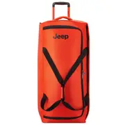 Jeep 82 cm 2-Wheel Rolling Duffle Bag - Orange (JS009D)