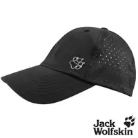 在飛比找蝦皮商城優惠-【Jack wolfskin 飛狼】輕薄素色透氣孔棒球帽『黑