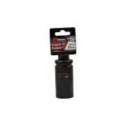 PK Tool 3/4" Drive Deep Impact Socket - 27mm 6 Point Black Phosphate Finish