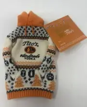 NEW Titos Handmade Vodka Bottle Hoodie Sweater Collectible 2024 Holiday Release