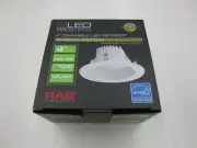 RAB Lighting DLED4R8YN 8W 4" Dimmable LED Retrofit Downlight 2824-B White