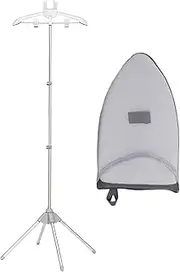 1 Piece Fabric Clothes Rack - Steamer Hanger Holder, Foldable Telescopic Steamer Stand for Drying Clothes, Hand Steamer Accessory Stand, Ironing Machine Hanger for