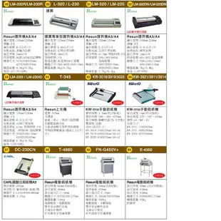 【辦公事務必備】Resun T-4660 電動裁紙機 辦公機器 事務機器 裁紙器