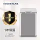 【美國 NINESTARS】鈦銀色輕奢不銹鋼感應式垃圾桶10L+按壓式垃圾桶3L(紅外線感應/可拆式內桶/防潑水)