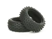 Tamiya 1/10 RC 53088 Hop Up Options OP.88 4WD Front Wheel Square Spike Tire Set