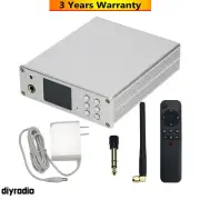 DA10 Dual Core ES9038 DSD512 Bluetooth USB Decoder HiFi DAC Headphone Amp White