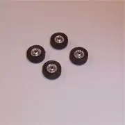 Corgi Toys 267 Batman Batmobile Whizz-Wheels Black Set of 4