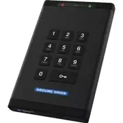 1TB SSD Encrypted Hard Drive NEW Keypad Portable HD SecureData Secure Drive KP