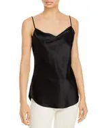 Marta Cowl-Neck Silk Cami