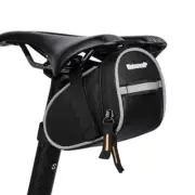 Light Bike Saddle Tail Bag Bicycle Mountain Mini Tool Storage Bag (Black)