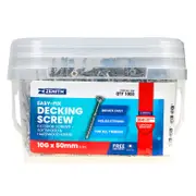 Zenith Easy-Fix Decking Screw T20 10G x 50mm SS304 - 1000 Pack