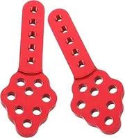DECOMELODY 2pcs Adjustable Angle Mount Bracket for Car Suspension Durable Cnc Design for Enhanced Handling Stability Easy Installation for Custom Height