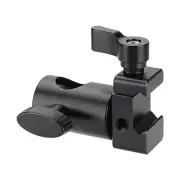 16mm Light Stand Head Adapter With NATO Rail Clamp For Light Stand /Rod /Pipe