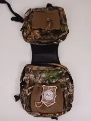 NEW Realtree Edge Track & Tail CAMO Hunting Saddle Bag Backpack for Dogs