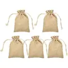 5pcs Gift Pouch Decorative Eye-catching Xmas Package Gift Wrap Bags Smooth Touch
