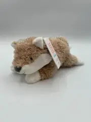 NEW Carters Just One You 68164 Tan White Fox Baby Plush Lovey 2022 Beige Tags