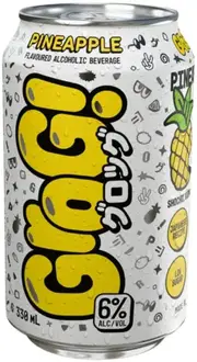 Grog Pineapple Cans 330ml