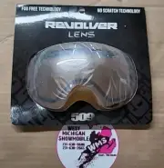 509 Revolver Lens. Part# 509-REVLEN- 17-CY. VLT:S2. Chrome Finish Yellow Tint