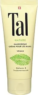 [TAL] NATURE Hand Cream 75 ml, 100% Natural Cosmetics, Vegan; Protects and Regenerates the Damaged Skin Barrier, Soothes Against Acute Skin Irritation, Absorbs Quickly and Provides Long