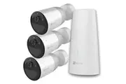 EZVIZ 3x Camera Wire-Free Security Kit. Includes 1x Base Station & 3x BC1 Outdoo