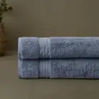 100% Organic Cotton Bath Sheet Set of 2 | Oversized Bath Towels | Ultra Soft ...