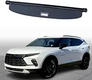 Retractable Cargo Cover Fits for Chevrolet Blazer 2019-2025 Trunk Cargo Cover Luggage Security Shade Cover Shielding Shade Anti-Peeping Luggage Privacy Screen Canvas