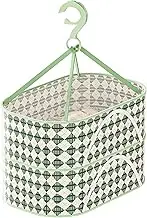 Caliee Hanging Mesh Drying Rack Windproof Sweater Drying Rack Flat Foldable Indoor Outdoor Clothes Drying Rack 2 Tier Green 11.8 x 15.7 inch