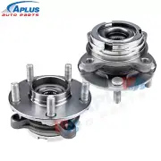 Pair Front Wheel Hub Bearing For 2009-2011 2012 2013 2014 2015 2016 Nissan GT-R (for: Nissan)