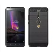 Protection Case for Lenovo Phab2 Pro Case Cover Bumper Carbon Look Black