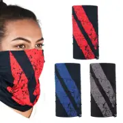 Oxford 3 Comfy Graphite Stripe Bandana Neck Tube Beenie Face Mask Scarf Doo-Rag