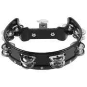 Tambourine Small Hand Held Bell Percussion Instruments Child Bells