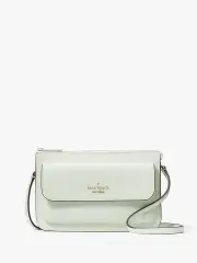 Leila Pebbled Leather Small Flap Crossbody