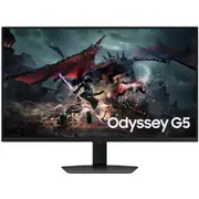 Samsung Odyssey G5 32" QHD 180Hz Flat IPS Gaming Monitor 2560x1440 - 1ms - DisplayPort - HDMI - AMD FreeSync - HDR400 - Height Adjustable Ergonomic Stand - 100x100 VESA [LS32DG502EEXXY]