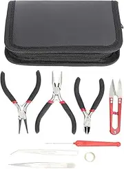 Jewelry Making Tools Kit, Ergonomic Beading Tool Kit Jewelry Pliers Kit, for Jewelry Repair Jewelry Making Supplies Jewelry Crafting and Jewelry Repair