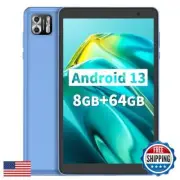 NEWISION Android 13 Tablet 8 Inch，8GB RAM(4+4Expand) 64GB ROM,1TB Expand Tabl