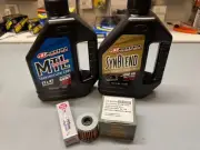 Oil Change Tune Up Kit For Honda TRX450R TRX450ER 06-13 Maxima Filter NGK Plug