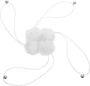 4pcs Cat Tree Replacement Balls with Bell Safe Easy to Replace Cat Scratching Post Hangings for Interactive Play Tower Balls