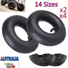 2/4pc Inner Tube Tyre Bent/Straight Valve for Trolley Cart Dolly Wheelbarrow ATV