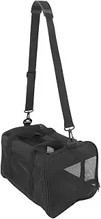 TOBBOMEY Cat Travel Carrier Portable Crossbody Bag for Small Dogs Cats Lightweight Breathable Mesh Design Collapsible Pet Carrier for for Travel and Daily Use