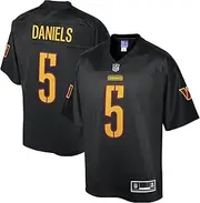 Men's Jayden Daniels Black Washington Commanders Pro Line Jersey
