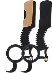 Healeved Manual Beard Trimmer Set Vintage Shaver Razor Beard Trimming Tool 2pcs for Men