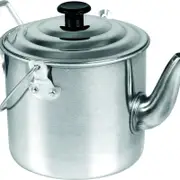 Cockatoo Camping Aluminium 1800ml Billy Teapot - Silver