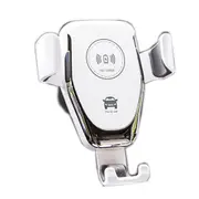 Car Mount Qi Wireless Charger Charging Phone Holder For Iphone Xs Max X Xr 8 Samsung Note 9 S9 S8 White