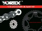 Vortex Racing Fits V3 2.0 Chain And Sprocket Kit 3283-15,452AK-45,520RX3-112-