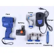 one Battery-power Electric Air Conditioning Copper Pipe Flaring Tool Kit NEW