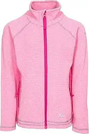 [TRESPASS] Kids Buoy Warm Fleece Jacket with Hood 300gsm for Children Boys/Toddlers Ages 2-12 for Walking/Hiking/Trekking/Camping/Outdoor/Snowsports/Skiing/Snowboarding