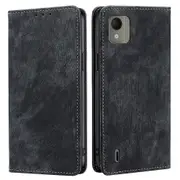 Rfid Blocking Wallet Phone Leather Protective Case For Nokia C110